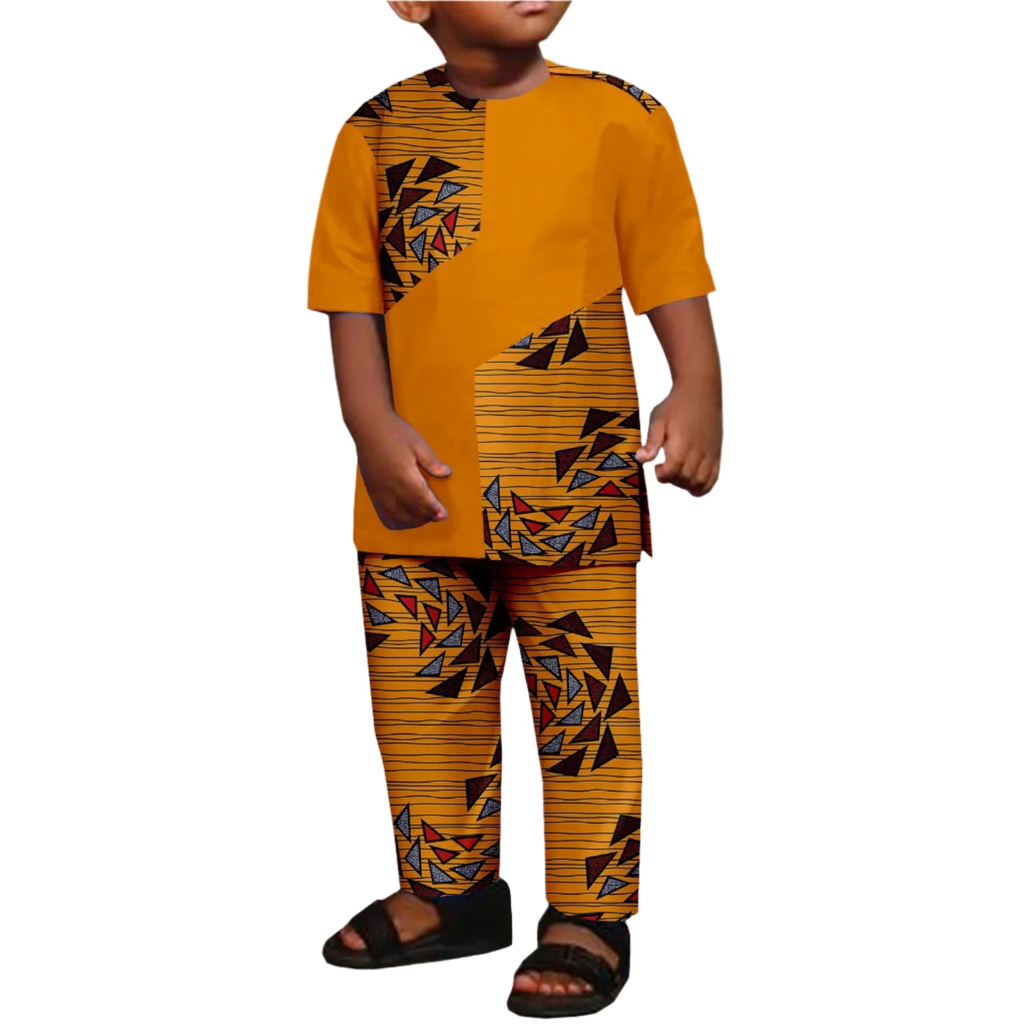 NNEKA Boys Kids 2 Piece Top and Pants Set
