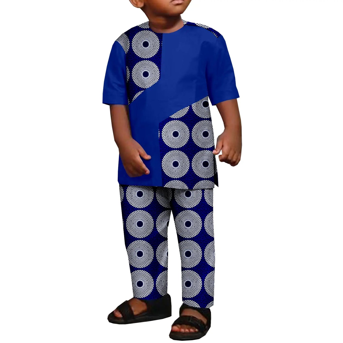 NNEKA Boys Kids 2 Piece Top and Pants Set